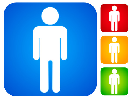 Man Pictogramのイラスト素材