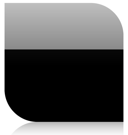 Black shape  Empty banner, background in vector formatのイラスト素材