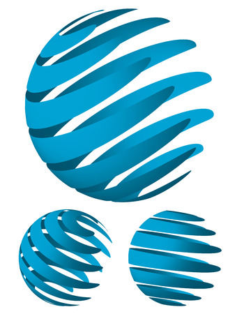 Lines mapped on circleのイラスト素材
