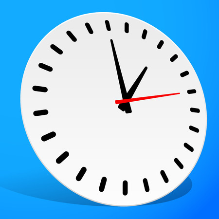 Clock vectorのイラスト素材