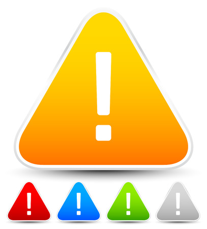 Exclamation signのイラスト素材