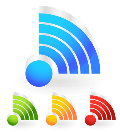 Signal vectorsのイラスト素材