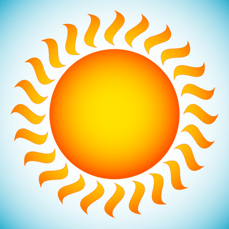 Sun clip-artのイラスト素材
