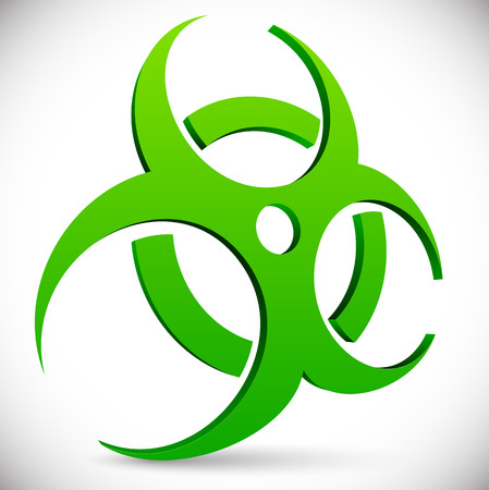 Biohazard symbol, signのイラスト素材