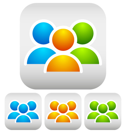 Characters, community iconsのイラスト素材