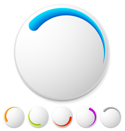 Preloaders, buffersのイラスト素材