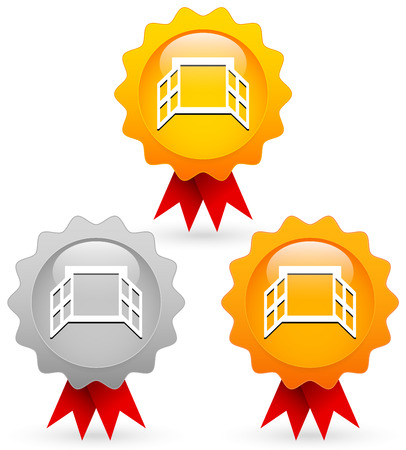 Window icon seriesのイラスト素材