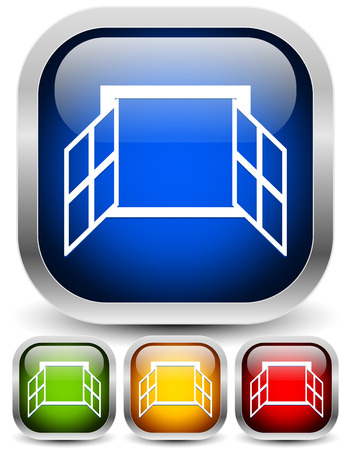Window icon seriesのイラスト素材