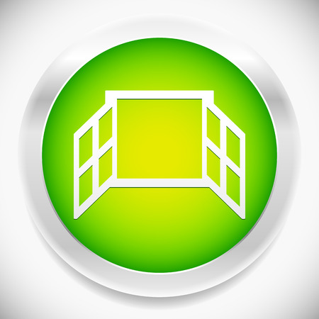 Window icon seriesのイラスト素材