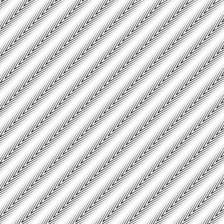 Diagonal zigzag lines with gradient fills. Abstract vectorのイラスト素材