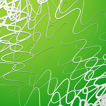 Wavy random lines over vivid backdropのイラスト素材