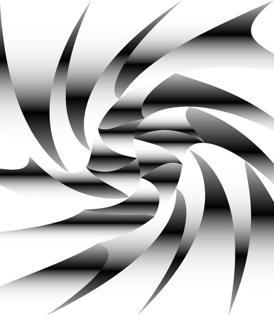 Abstract Pattern with Rotating, Spiral Effect. Vortex, twisting backdropのイラスト素材