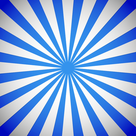 Vector illustration of Radiating white shapes. Sunburst, rays or radiating lines image with slight shadow below the shapes, which makes it sharp. Eps 10 vector.の写真素材