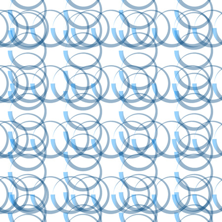 Stylish, fresh vector pattern / background. Seamlessly repeatable. Monochromatic blue colors.の写真素材