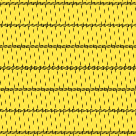 Black / yellow background with interlacing lines, abstract patternのイラスト素材