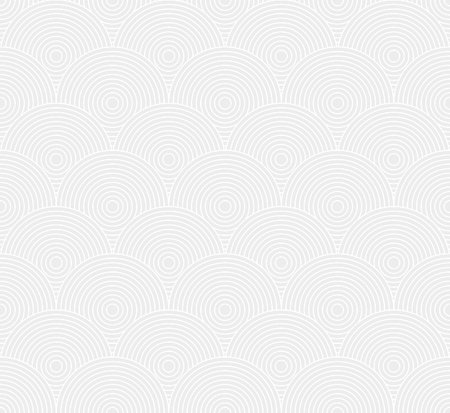 Seamless pattern with overlapping circles. Vector art.のイラスト素材