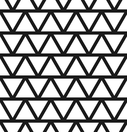 Simple seamlessly repeatable pattern with alternating triangles.のイラスト素材