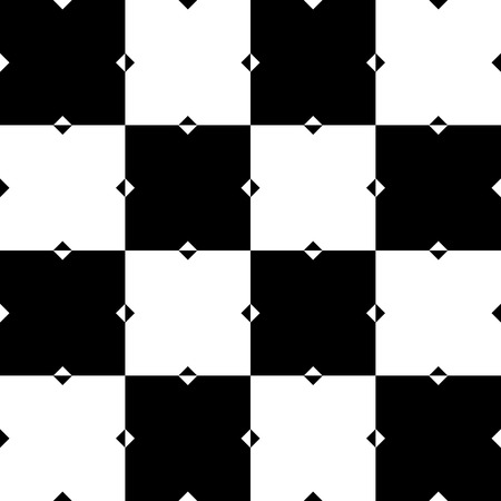 Seamless monochrome pattern with X shape, intersecting, crossing lines. Repeatable abstract backgroundのイラスト素材