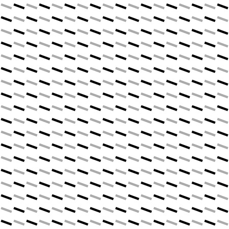 Repeatable pattern with dashed lines texture. Minimal grayscale / monochrome background.のイラスト素材
