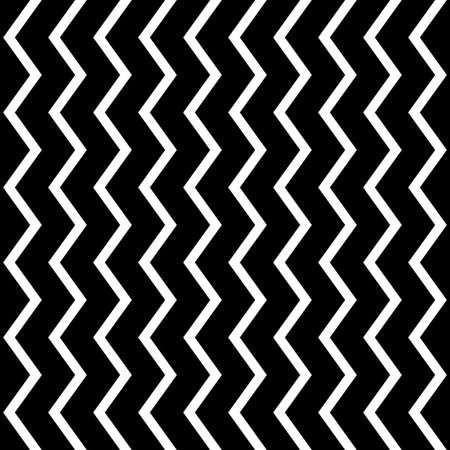 Repeatable wavy, zigzag vertical lines in parallel fashion.