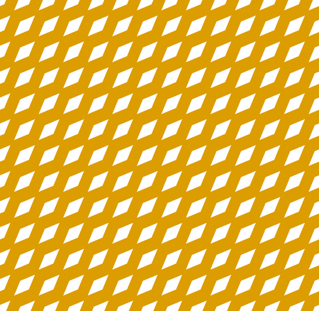 Simple seamless pattern with tilted rhombus shapes. Minimal monochrome repeatable pattern.のイラスト素材