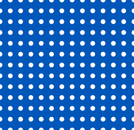 Polka dots pattern. Seamlessly repeatable dotted, circle backgroundのイラスト素材
