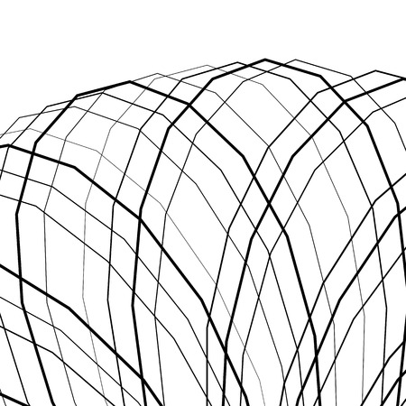 Square format background with intersecting, angular lines. Full motif clipped, can be adjusted.のイラスト素材