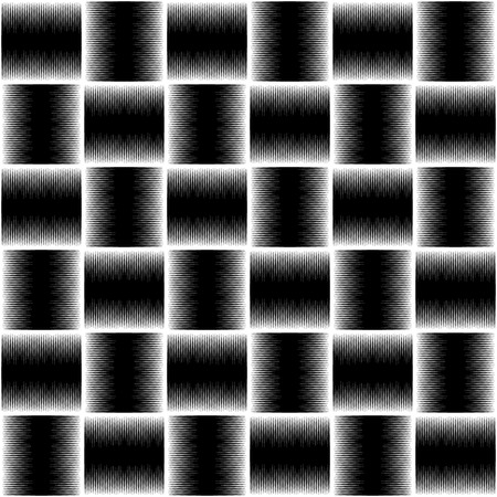 Pointed lines repeatable seamless pattern. Monochrome abstract background.のイラスト素材