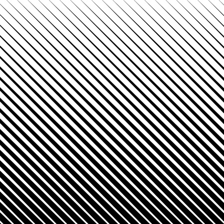 Slanting, diagonal straight lines abstract monochrome pattern, backgroundのイラスト素材