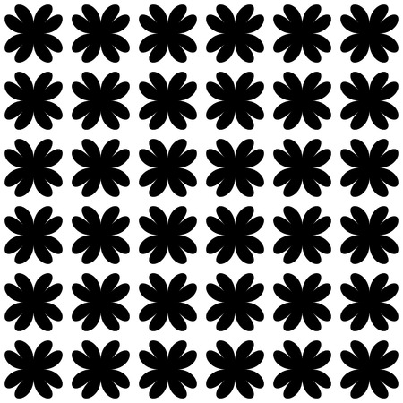 Abstract repeatable background, pattern. Monochrome vector texture.のイラスト素材