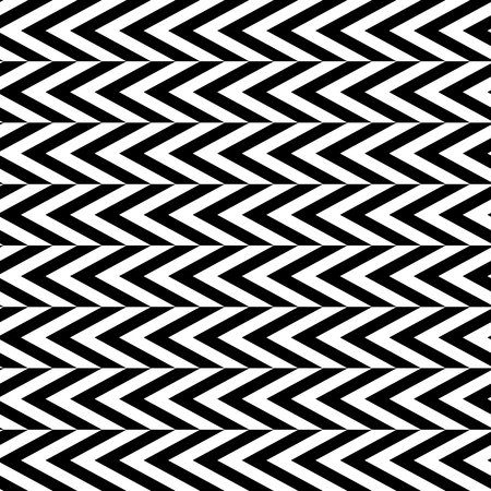 Edgy geometric seamlessly repeatable pattern, monochrome backgroundのイラスト素材