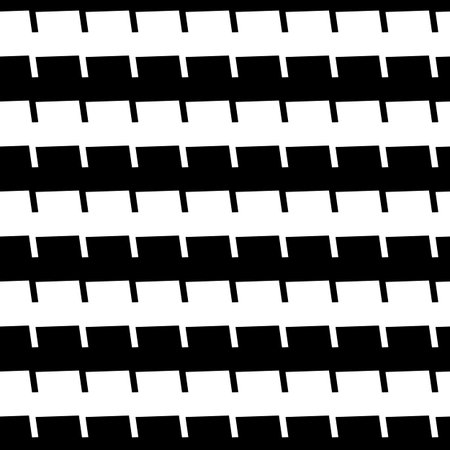 Seamless geometric background. Abstract repeatable monochrome pattern / texture.