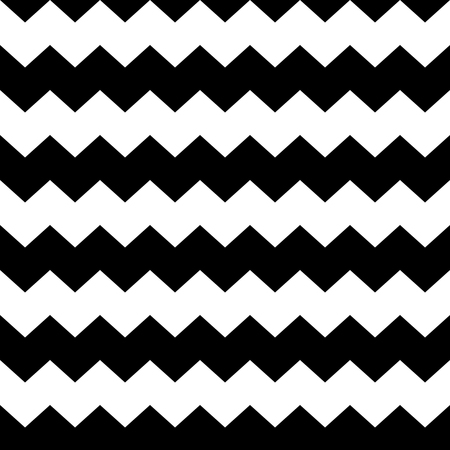 Seamless geometric background. Abstract repeatable monochrome pattern / texture.のイラスト素材