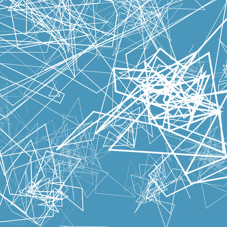 Random sketchy lines abstract monochrome background, patternのイラスト素材