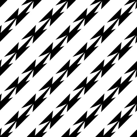 Abstract black and white geometric pattern. Seamlessly repeatable.のイラスト素材