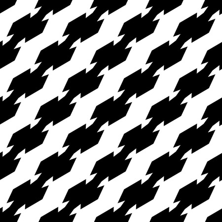 Abstract black and white geometric pattern. Seamlessly repeatable.のイラスト素材