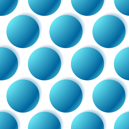 Pattern with glowing circles. Dotted pattern. (seamlessly repeatable)のイラスト素材