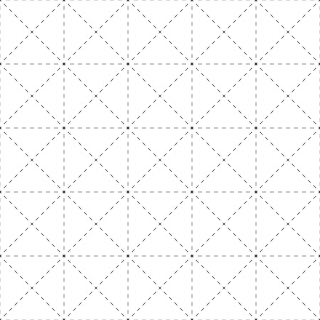 Repeatable detailed grid, mesh pattern. (Black and white versions)のイラスト素材