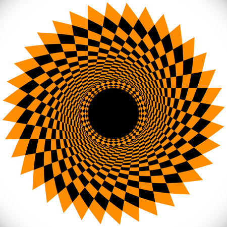 Geometric circle element(s). Abstract circular shapeのイラスト素材