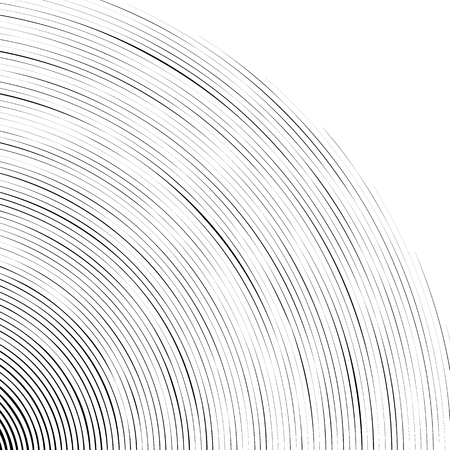 Irregular swirling, spiral lines element, pattern, backgroundのイラスト素材