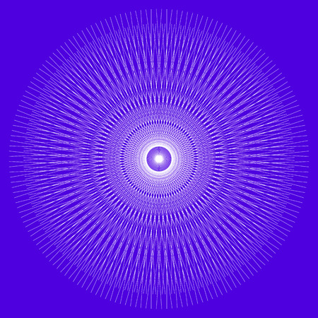 Geometric mandala / sacred geometry art, circular geometric patternのイラスト素材