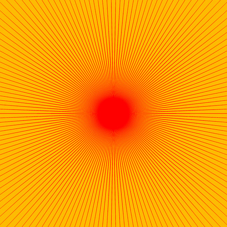 Radial thin lines burst element. Starburst, sunburst, flash shape. Sparkle, twinkle, flash pattern.のイラスト素材