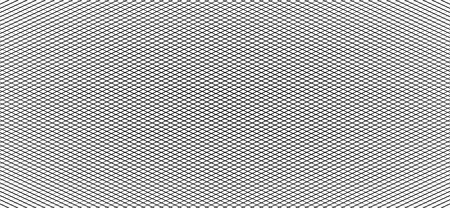 Irregular grid, mesh pattern, abstract monochrome geometric textureのイラスト素材