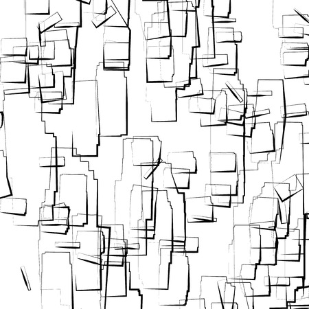 Abstract illustration, abstract art. Suitable for geometric texture, geometric pattern, geometric backgroundのイラスト素材