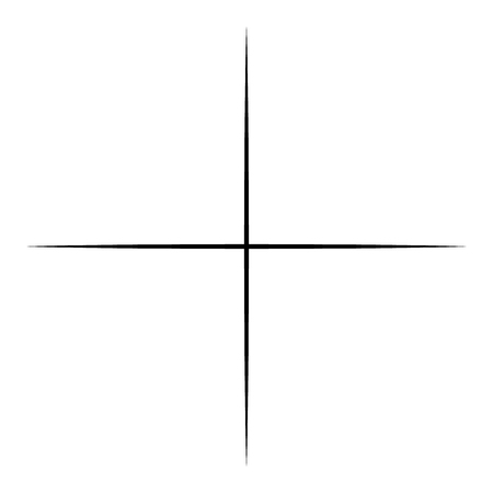 Grid, mesh, intersecting lines isolated on white. Vector illustration.のイラスト素材