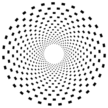 Spiral, swirl, twirl abstract element over whiteのイラスト素材