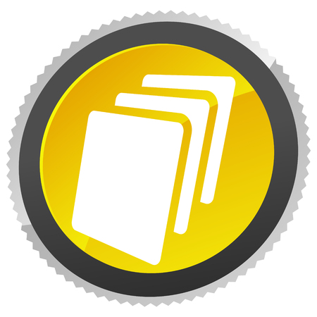 Sheets icon, Sheets of paper or other materialのイラスト素材