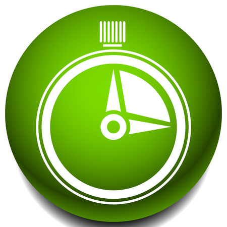 Timer, stopwatch icon. Urgency, turnaround time, schedule conceptsのイラスト素材