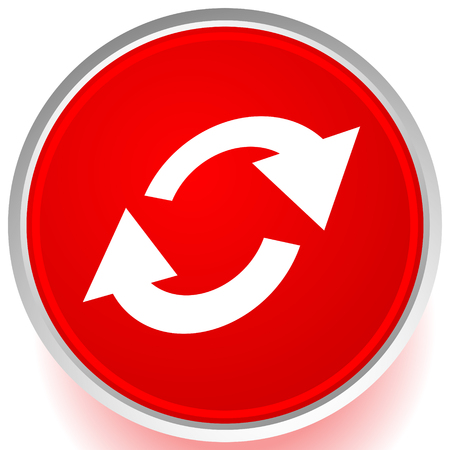 Swap, flip icon. Circular, oval arrows iconのイラスト素材