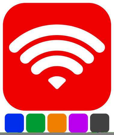 Icon with centric, radial lines for spread, spreading conceptsのイラスト素材